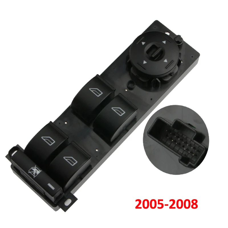 New 3M51-2K021-AB Power Master Control Window Switch Mirror Switches Button For FORD FOCUS 2005- 3M512K021AB - Цвет: 2005-2008(14 Pins)