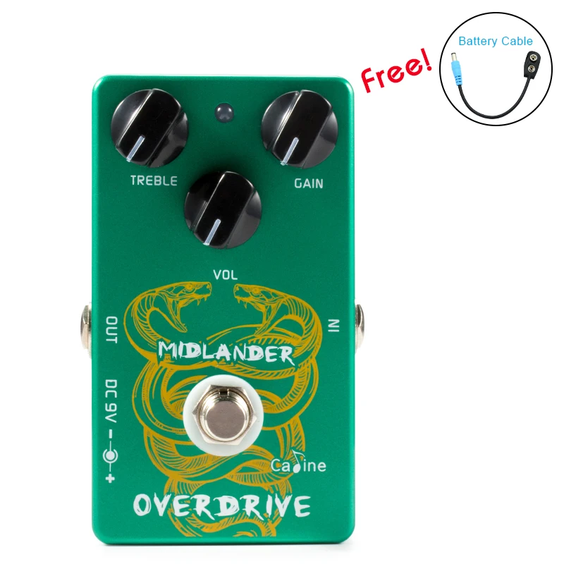 Новая педаль для гитары Caline Overdrive CP49 MIDLANDER педаль эффектов для гитары