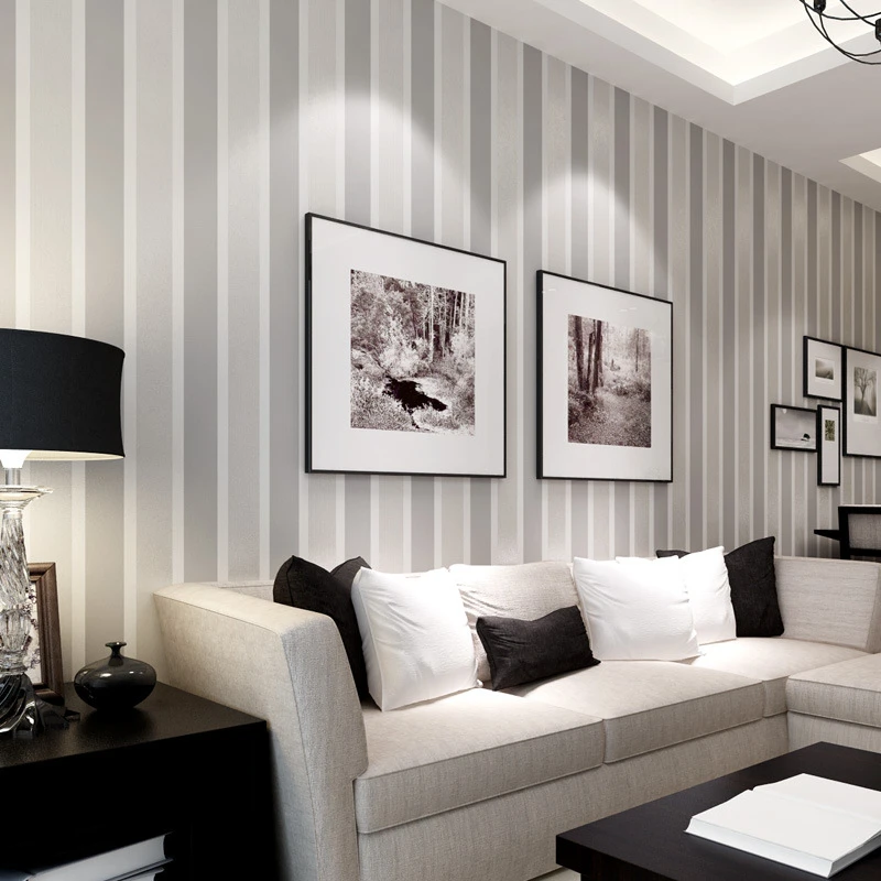 Серый текстурированный роскошный классический 3D обои для спальни гостиной домашний декор Водонепроницаемый виниловый пвх Настенный