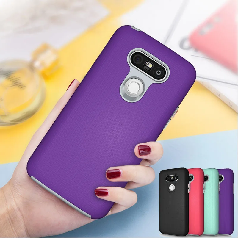 

Luxury Hard PC Hybrid Shockproof Coque Case For Case LG G5 Capa Cover For LG G5 H850 H820 Smartphone Bag Case Fundas