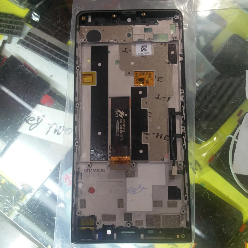 For BlackBerry Keytwo le LCD + Frame 02