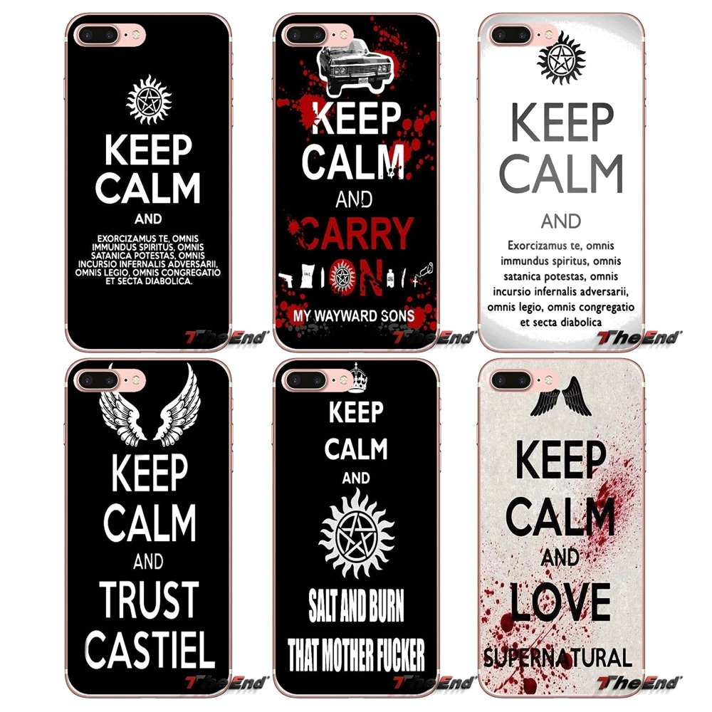 Чехол для телефона Keep Calm Love Supernatural Huawei G7 G8 P7 P8 P9 Lite Honor 4C 5X 5C 6X Mate 7 8 9 Y3 Y5 Y6 II 2 Pro 2017 |