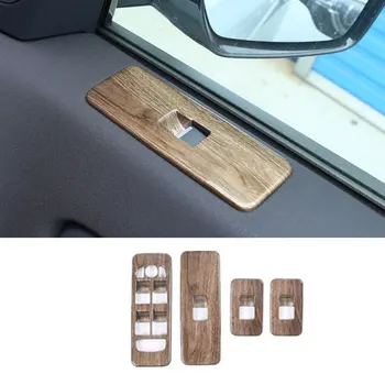 

4pcs Window Lift Switch Frame Trim For Land Rover Discovery Sport 2015 2016 Accessories ABS Car Styling New Arrivals