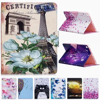 

Case For IPad Mini 1 2 3 Case PU Leather Print Leather Stand Cover Case For iPad Mini 3 2 1 Flip Folio Case 7.9 Inch