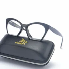 0 до 4,0 Оправа черная кошка женские очки Брендовые очки с прозрачными линзами оправа для девушек студентов близорукость очки NX