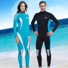 

Neoprene warm winter swimming surfing long sleeve one-piece swimsuit thicker jellyfish diving suit snorkeling suit 3MM