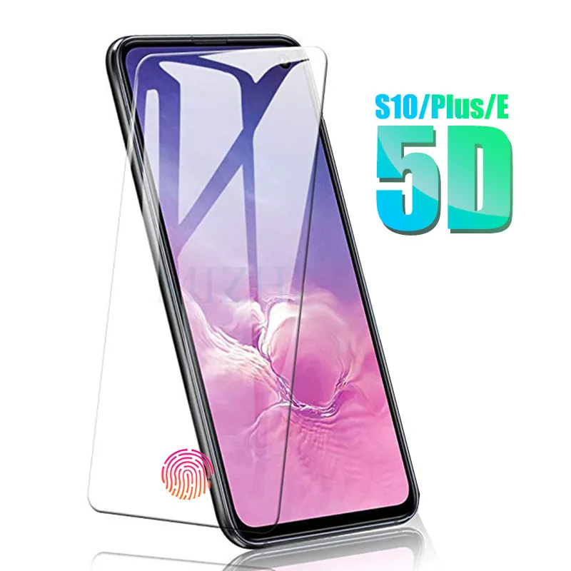 5d Защитное стекло для samsung Galaxy S10e Note 10 Pro S10 plus 5G закаленное стекло s 10 e 10s s10plus Verre Tremp Samsun чехол