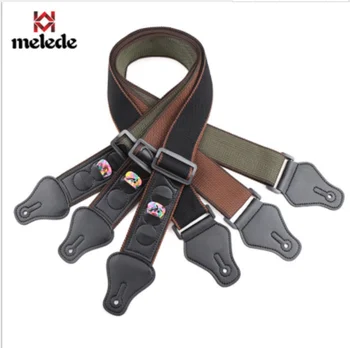 

Electric Guitar Strap Soft PU Leather Belt For Acoustic Folk Guitar Bass Musical Instruments/ 100pcs