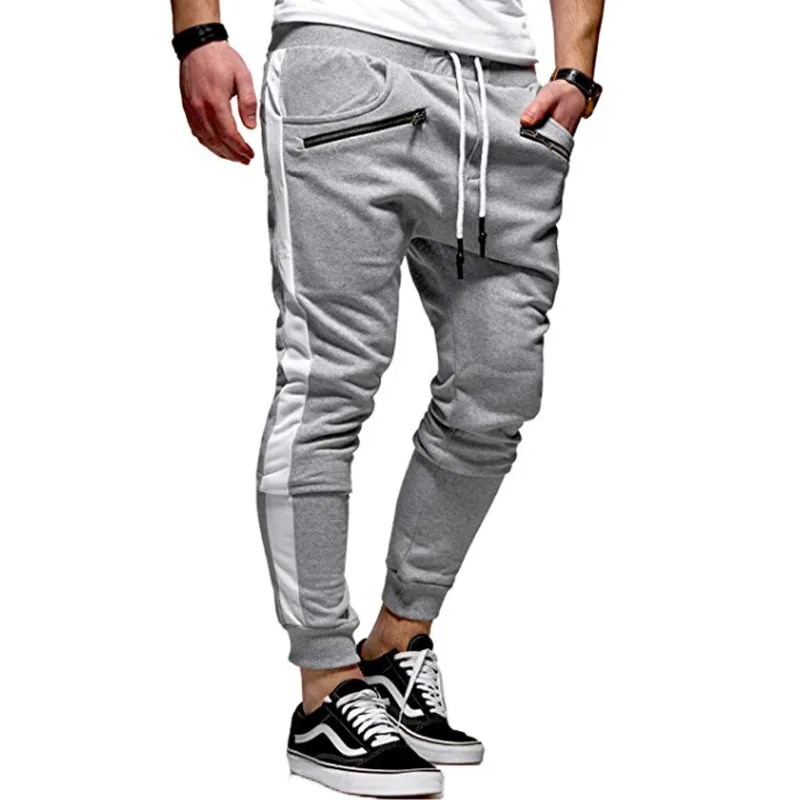 F-SFRWA Brand Men Pants Hip Hop Harem Joggers Pants 2019 Male Trousers Mens Joggers Sweatpants M-XXL
