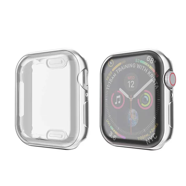 Чехол для часов для Apple Watch series 4 3 2 1 band case 42 мм 38 м 40 мм 44 мм тонкий пластиковый чехол протектор для iWatch 4 44 мм