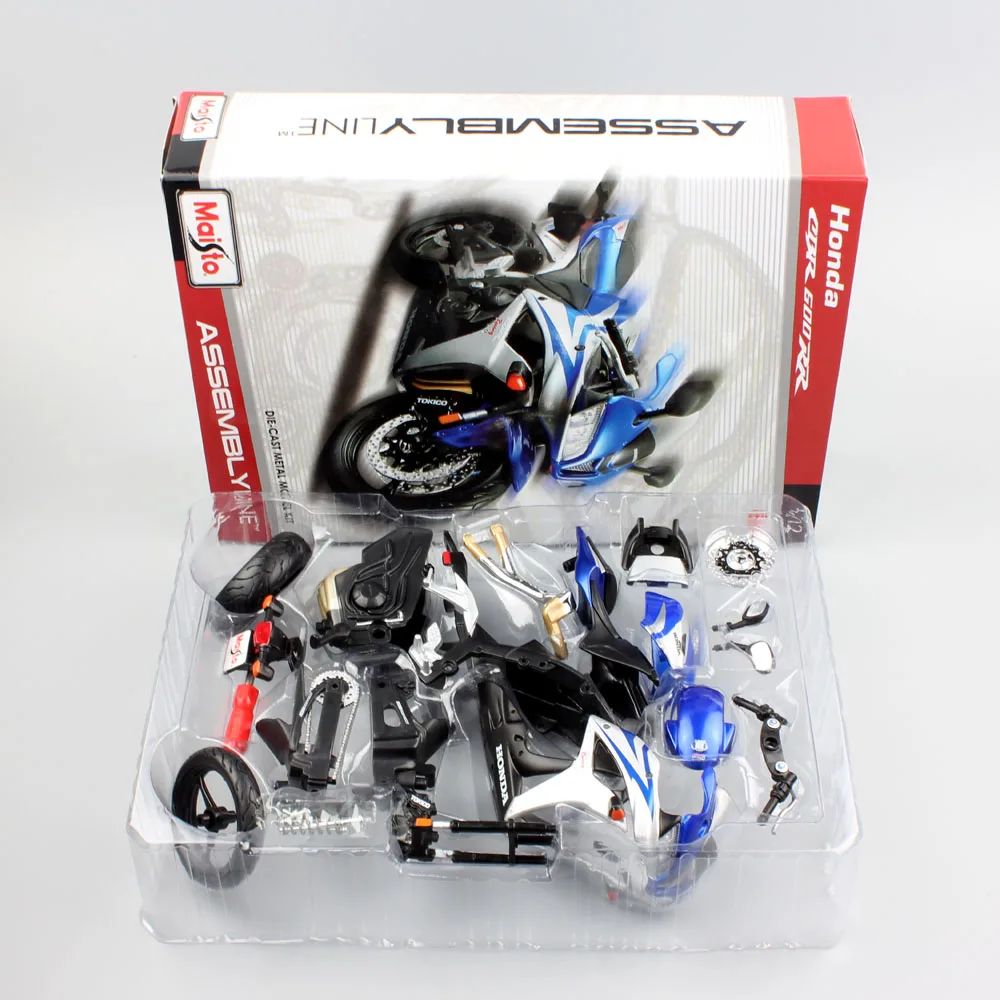 Модель мотоцикла Honda CBR600RR сделай сам в масштабе 1/12 литой металлический бак