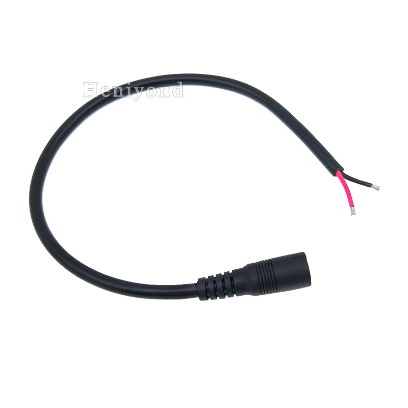 Высокое качество 10 шт. DC Power pigtail Female12v 18AWG кабель штекер провода для CCTV IP камеры