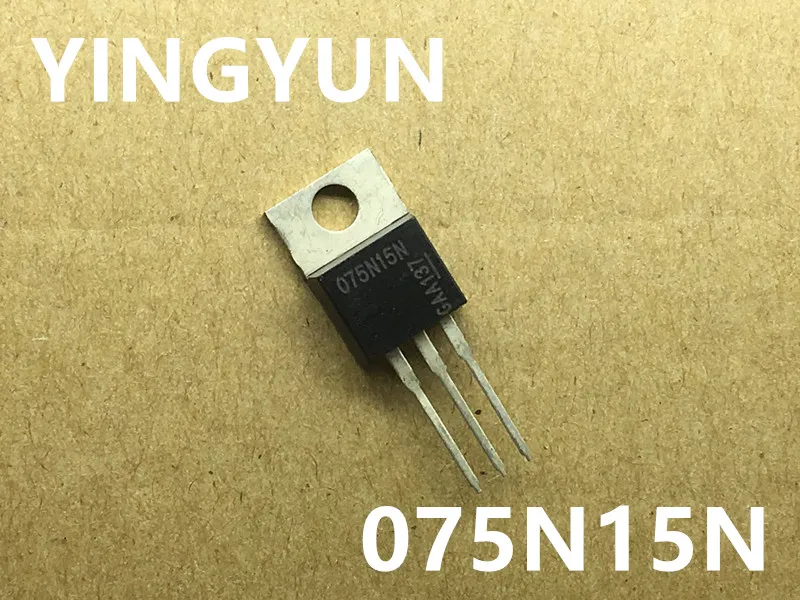 10 шт./лот 075N15N IPP075N15N3G TO-220 100A 150 в МОП-транзистор | Электроника