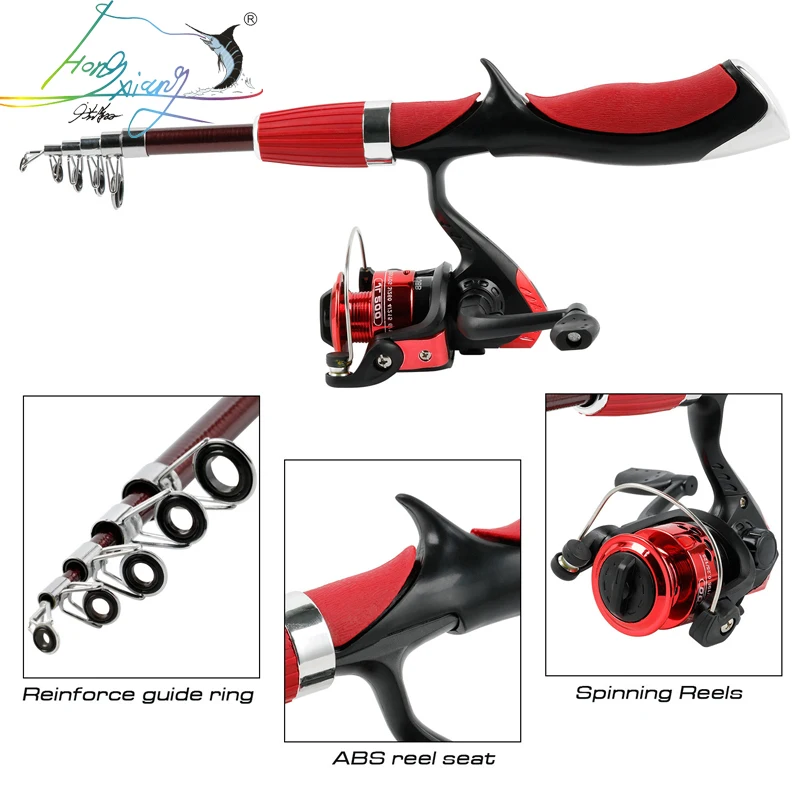 Carbon fiber rod super hard ice fly bait fishing plate fish tackle set Derbyska 1.4 meters long child special parent-child suit