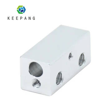 

Kee Pang 1PC Mixed Color 3D Printer Heated Block Aluminum Heat Block For E3D Single Head Extruder 3D printer Parts
