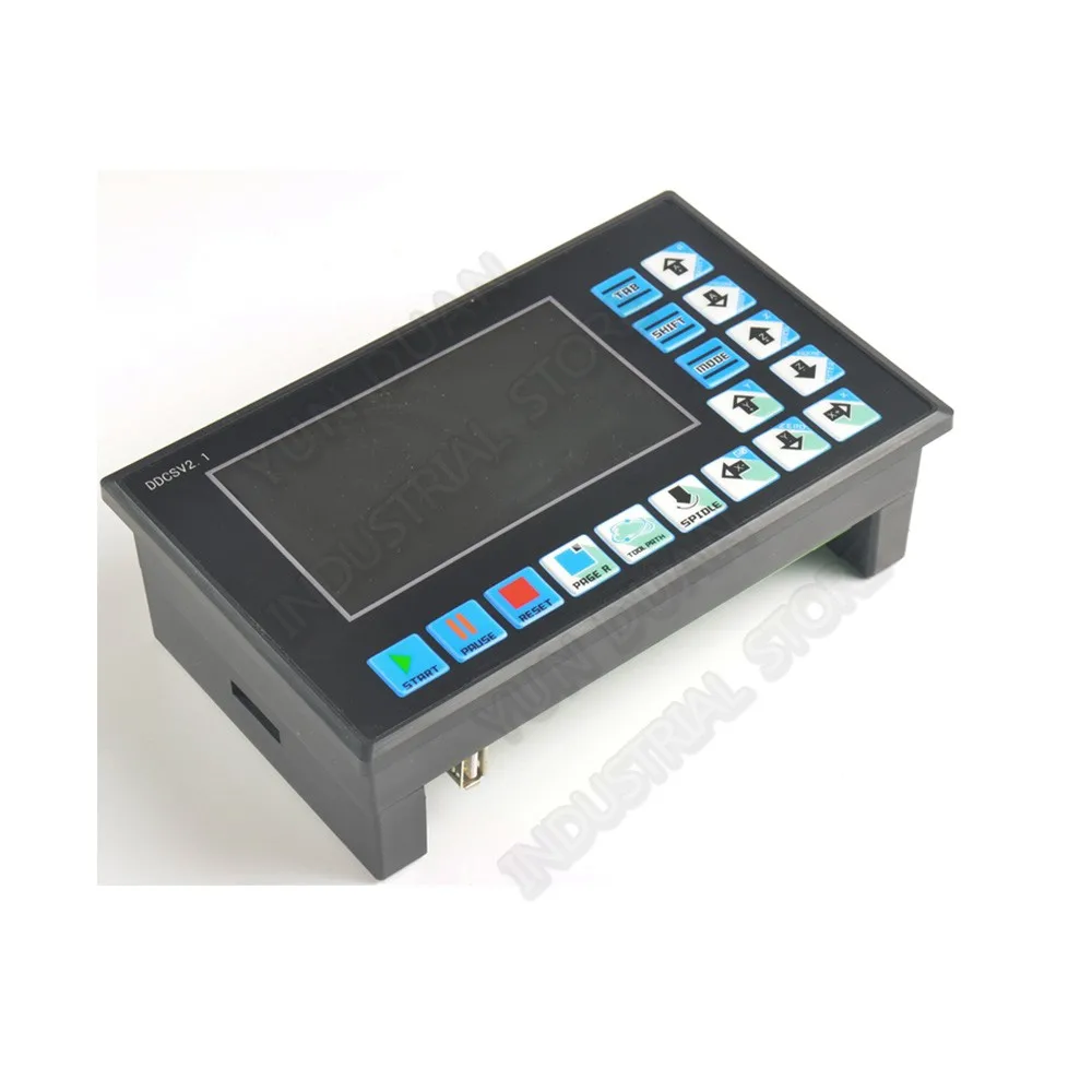 Fanuc 3 Axis CNC Motion Controller G Code 4.3\ TFT 500KHz USB Offline Independent Driver for Stepper Motor Servo CNC MACH Fanuc 3 Axis CNC Motion Controller G Code 4.3\ TFT 500KHz USB Offline Independent Driver for Stepper Motor Servo CNC MACH