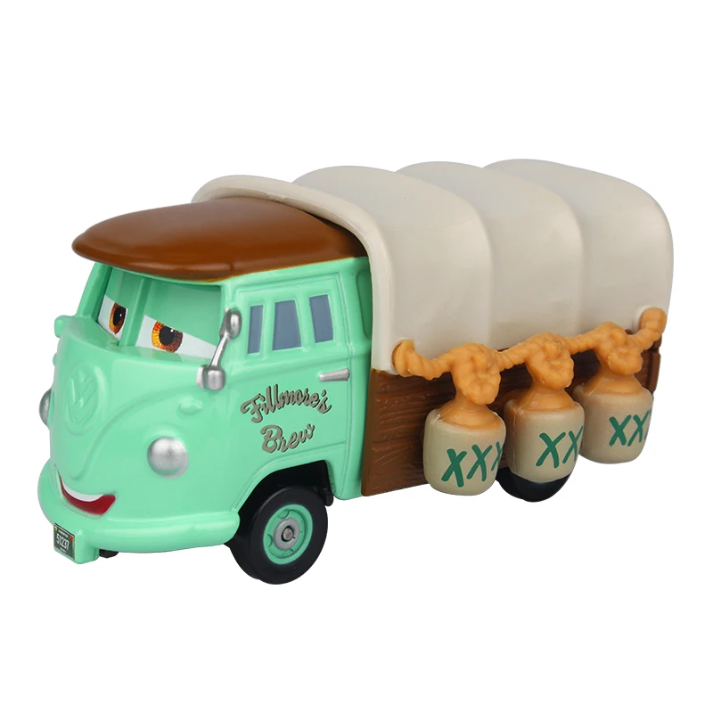 Disney Pixar Cars Cars 2 Lightning McQueen Fillmore Diecast Metal Toys