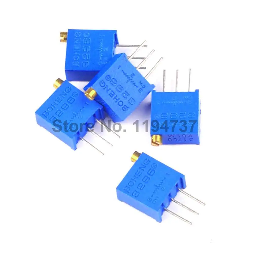 

10PCS 3296W-1-104LF 3296W 100K Trimpot Trimmer Potentiometer