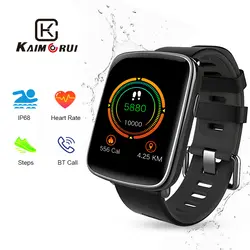 Смарт-часы IP68 Водонепроницаемый сердечного ритма Bluetooth Smartwatch Для мужчин сменными ремешками Фитнес трекер для Xiaomi huawei смартфон