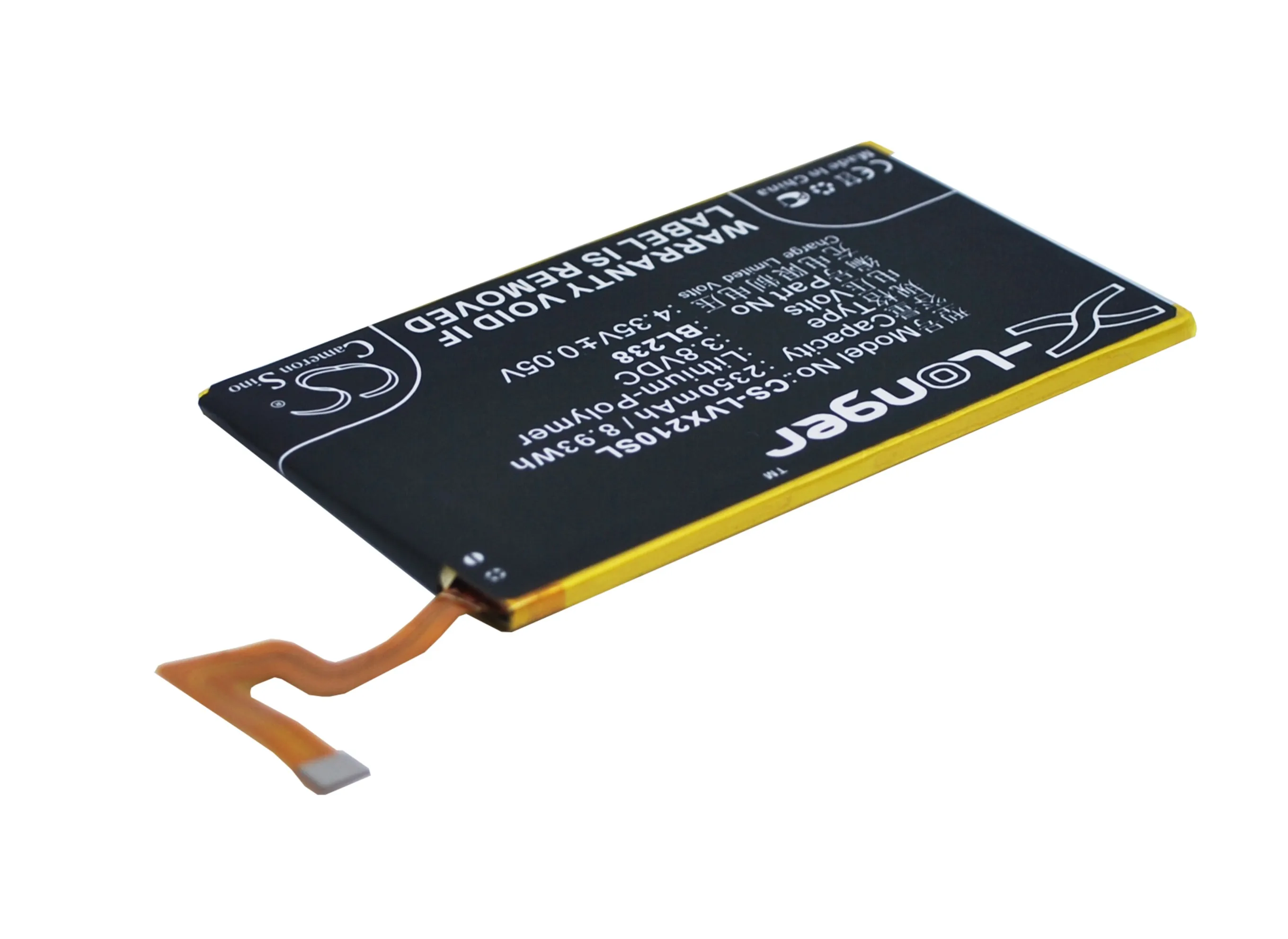Аккумулятор Cameron Sino BL238 на 2350 мАч для Lenovo Vibe X2Pt5|cameron sino|battery for lenovobattery |