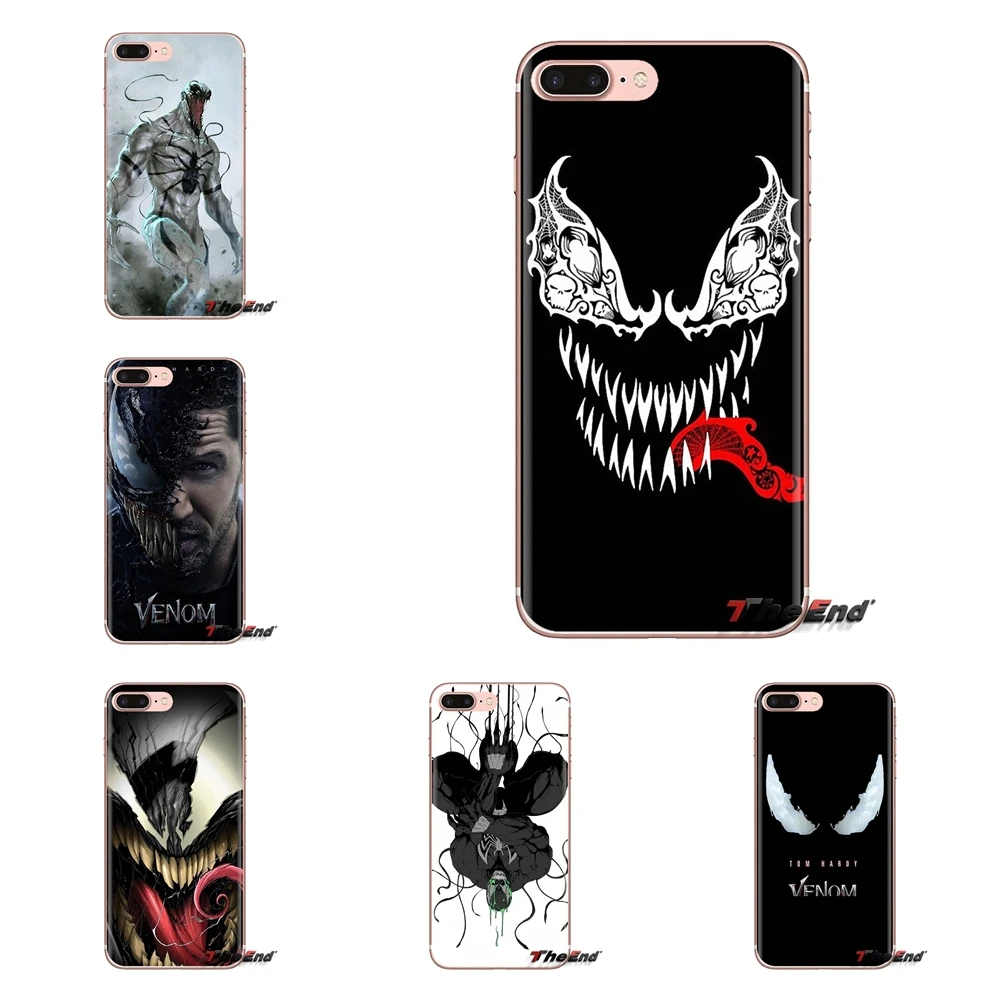 

Venom Marvel Villain Soft Transparent Cases Covers For Xiaomi Redmi 4A S2 Note 3 3S 4 4X 5 Plus 6 7 6A Pro Pocophone F1