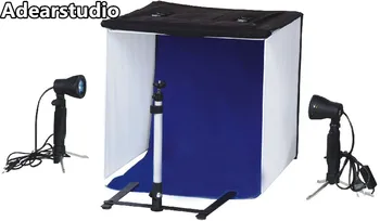 

50*50cm Folding Lightbox Table Top Photo Photography Studio Softbox LED Light Photo Studio soft box Shooting Tent Kit CD05 Y
