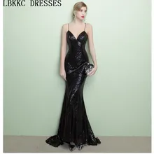 Гала платье Черный Спагетти ремень для выпускного платья без рукавов с открытой спиной Сексуальная Гала Jurken пол Длина Праздничное платье Платья для вечеринок