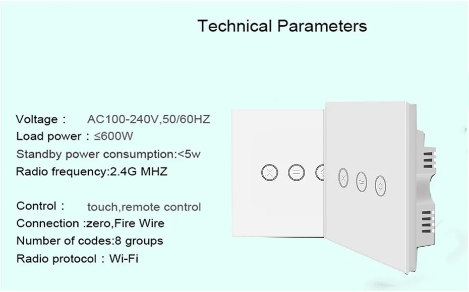 Dooya DT52S 75 W мотор+ 6 м или менее трек+ Великобритании Тип шторка с wifi переключатель, коснитесь вкл/выкл, туя приложение WI-FI пульт, Поддержка Alexa/Google дома