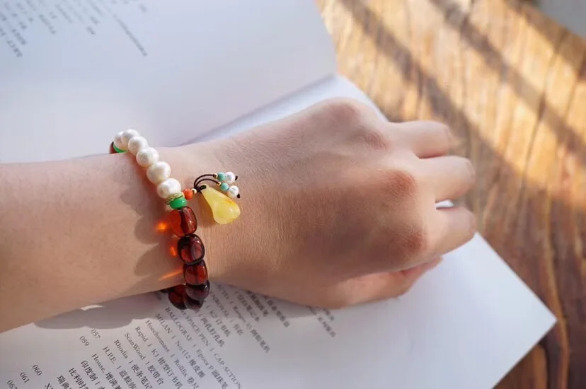 Natural Amber Bracelet (6)
