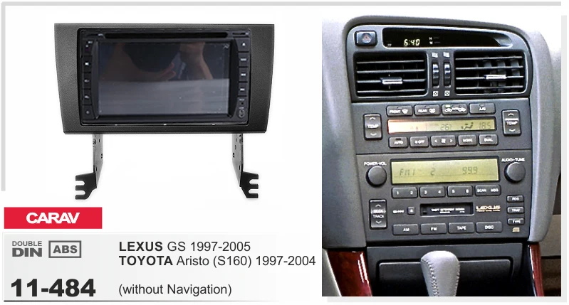 

Navirider Android 8.0 radio tape recorder octa Core 4GB RAM 32GB rom (frame+DVD series) fit for Lexus GS 1997-2005 Toyota Aristo