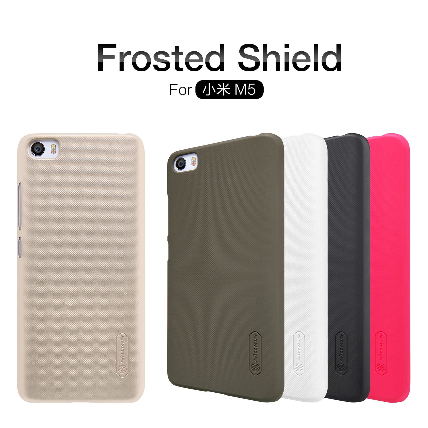 

Original Nillkin For Xiaomi mi5/Xiaomi M5 Case Frosted Shield Cover Hight Quality Frosted Shell Hard Case For Xiaomi mi5