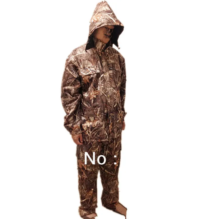 

Windproof Reed Bionic Camouflage pattern Duck Shooting Game Clothes Suits