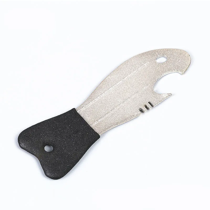 

Creative Fish Shape Diamond Fishing Hook Hone Bottle Opener Fishhook Sharpener Fishing Tackle Fishing Tool Accessories On Sale