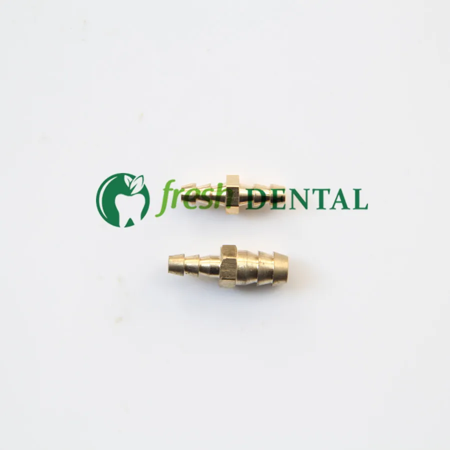 20 шт. стоматологический прямой клапан стыковый клапан 3 мм Подключение к 5 мм металлический клапан стоматологическое кресло аксессуары стоматологическое оборудование SL1224