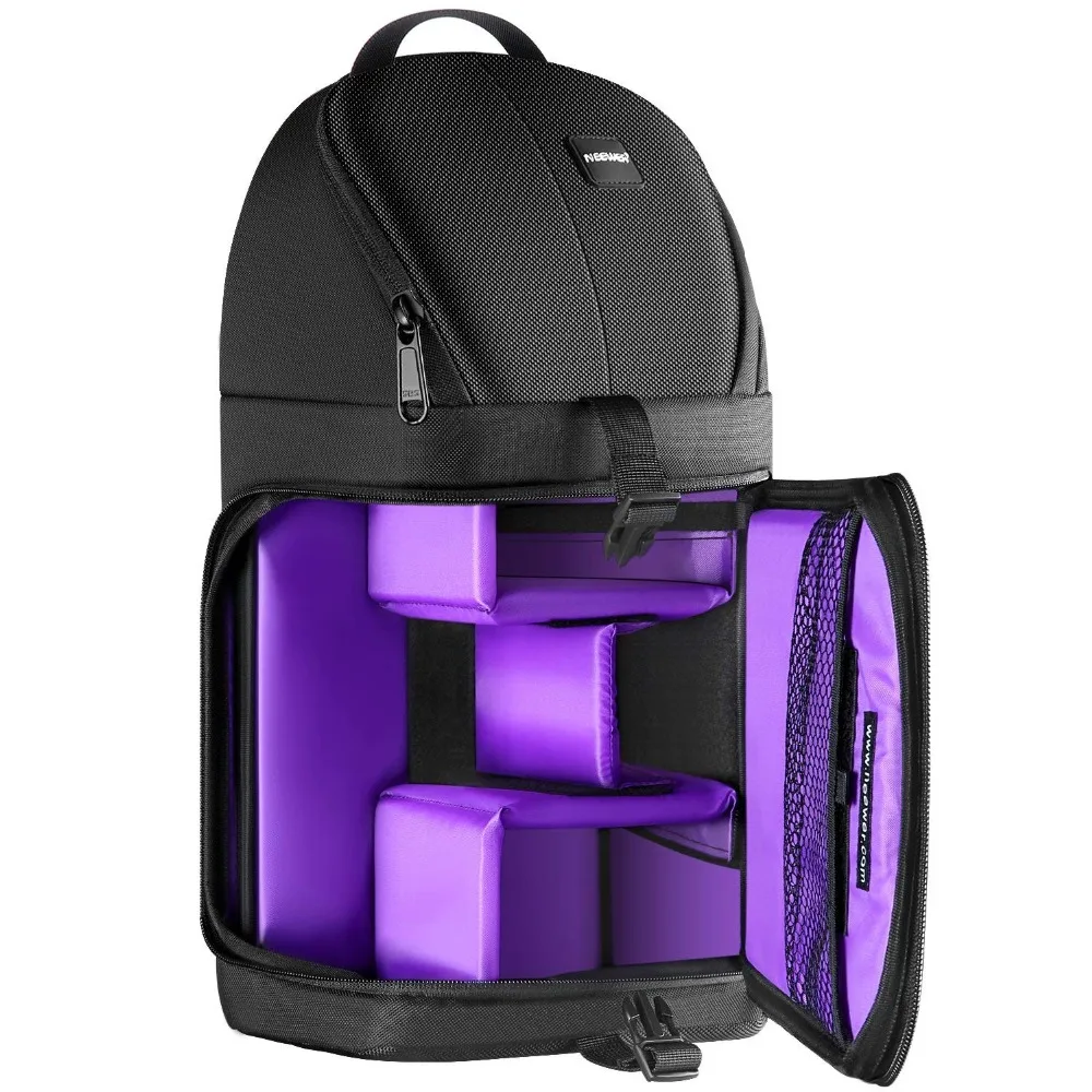 Neewer Professional Sling Camera Storage Bag Durable Waterproof and Tear Proof Black Carrying Backp