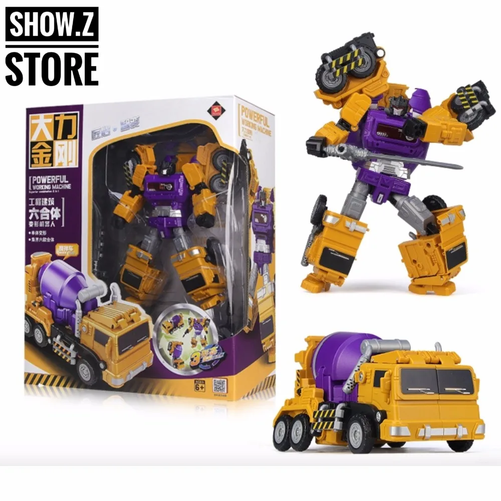 

[Show.Z Store] Jinjiang Devestator Mixer Truck MixMaster Devastator Combiner Transformation Action Figure