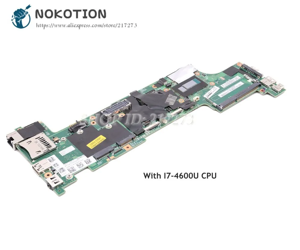 Материнская плата NOKOTION VIUX1 материнская для ноутбука Lenovo Thinkpad X240 SR1ED ЦП DDR3L
