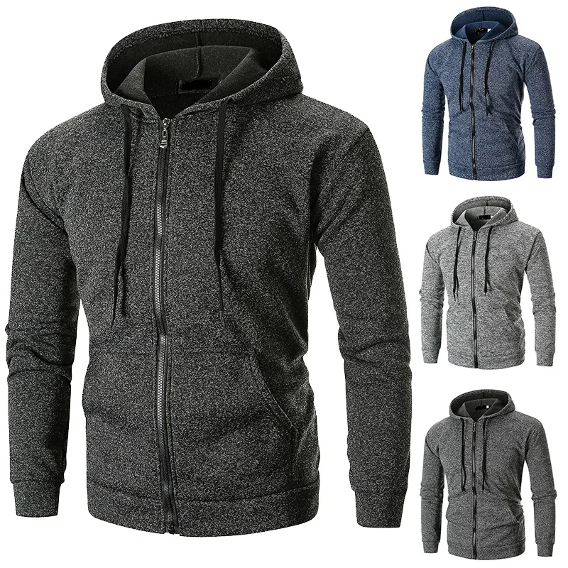 

2018 New Brand Sweatshirt Men Hoodies Winter Solid Hoodie Mens Hip Hop Coat Pullover Men's Casual Tracksuits Masculino