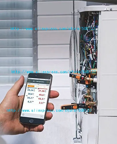 Testo 549i датчик высокого давления(Bluetooth) умный и беспроводной датчик холодильного манометра 0560 1549