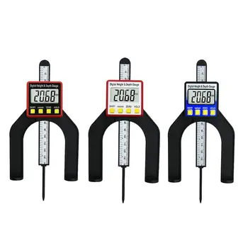 

Digital Display Woodworking Table Saw Height Gauge 0-80MM Depth Gauge Height Depth Gauge Vernier Caliper Digital Vernier Caliper