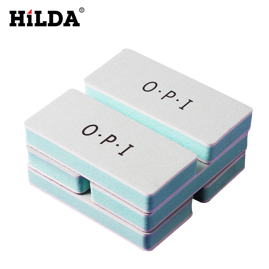 

HILDA 5pc Double Sided Nail Art Tool Manicure Device Tool UV Gel Polisher Nail File Polishing