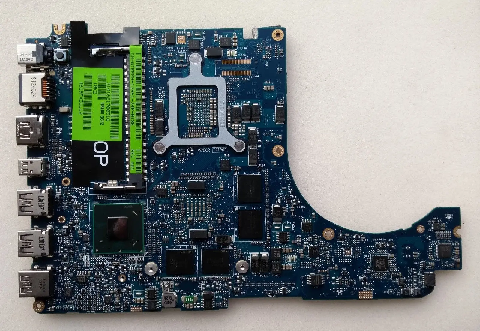 HOLYTIME اللوحة المحمول لديل XPS L521X CN-0TRPPH 0 TRPPH TRPPH LA-7851P I7-3632QM CPU DDR3 100% اختبار بالكامل