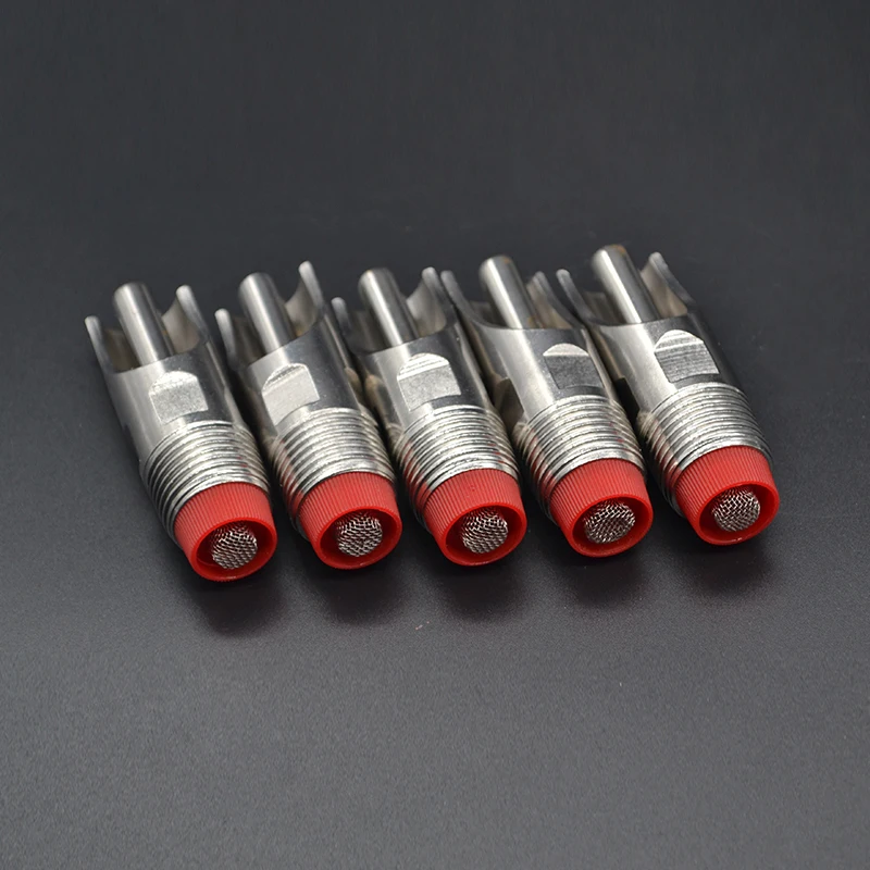 

1PCS 7.5 x 2.2cm Useful Silver Tone Stainless Steel Pig Nipple Automatic Sheep Waterer Drinker High Quality