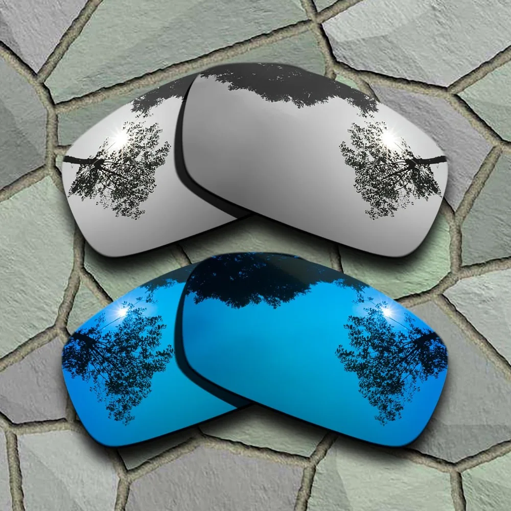 Поляризованные Сменные линзы для солнцезащитных очков Oakley X Squared хромированные и
