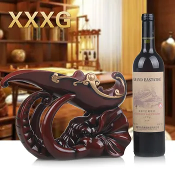 

XXXG / / creative personality TV ark the elephant red wine wine accessories furnishing articles sitting room resin handicraft