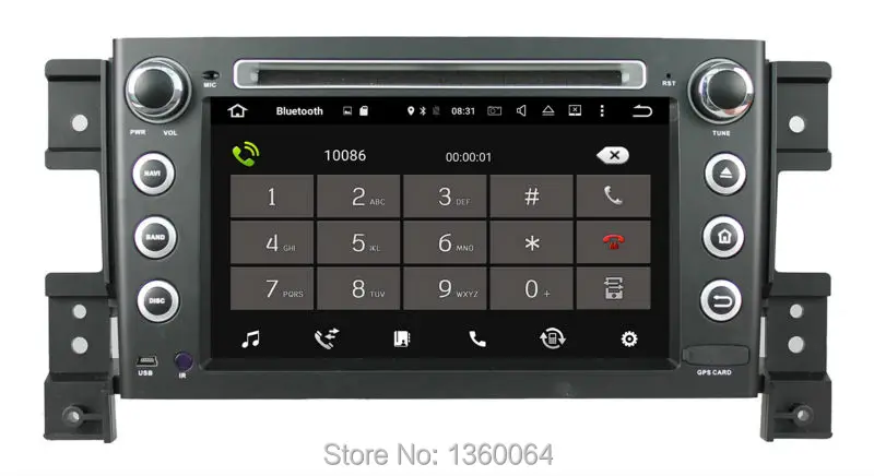 Discount 2G RAM 8 Core Android 6.0 car dvd player gps for Suzuki grand vitara 2005- 2007 2008 2009 2010 2011 radio multimedia navigation 8