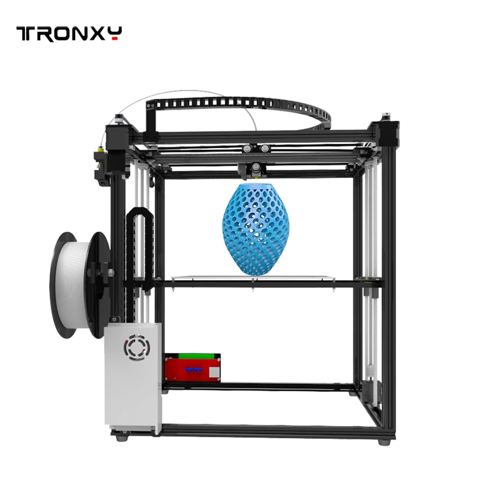 Новинка, высокоточный 3d принтер Tronxy X5S, высокая скорость печати, 3D набор, сделай сам, алюминиевая Горячая кровать с 8G sd-картой