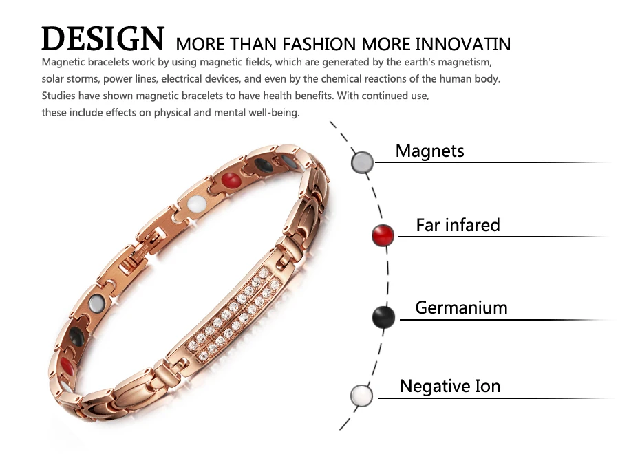 Rose Gold Stainless Steel Bracelet (3)