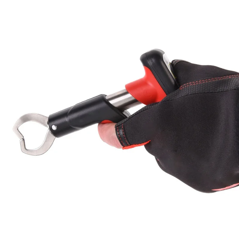 25kg/55lb Scale Digital Fishing Grip Stainless Steel Fish Lip Gripper Grabber ABS Electronic Portable Weighing for 2019 7