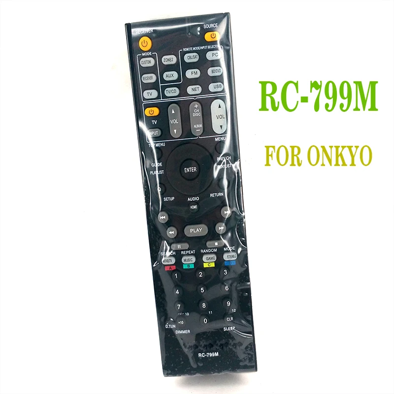 

New Remote control For Onkyo RC-799M AV HT-R391 HT-R558 HT-R590 HT-R591 HT-R548 HT-S5500 RC-834M RC-738M RC-812M RC-801M RC-803M